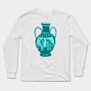 Greek pottery IV: the game Long Sleeve T-Shirt